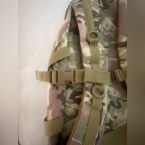 Highland Tactical Camouflage Backpack – Durable, Multi-Pocket, Adventure-Ready - Picture 7 of 8